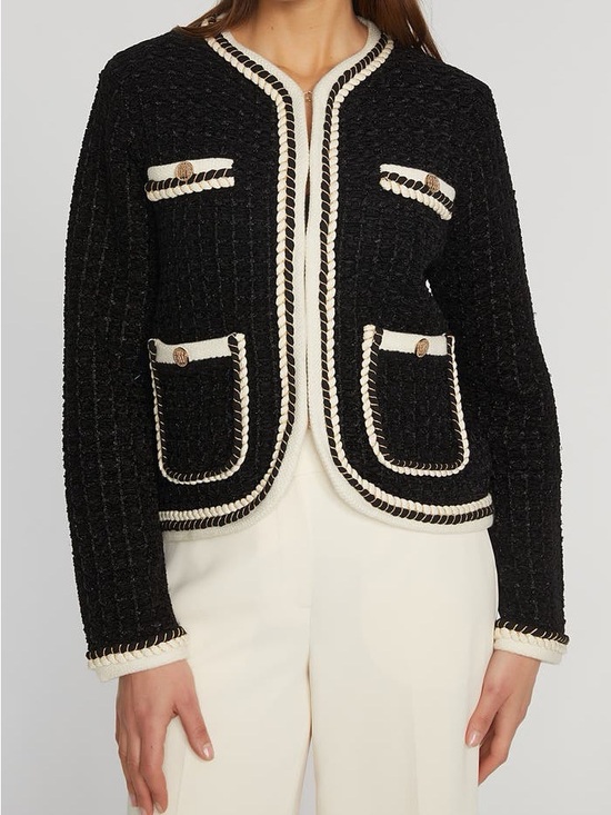 Elie Tahari Jackets & Blazers - Elie Tahari Koka Wool-Blend Cardigan Size XL